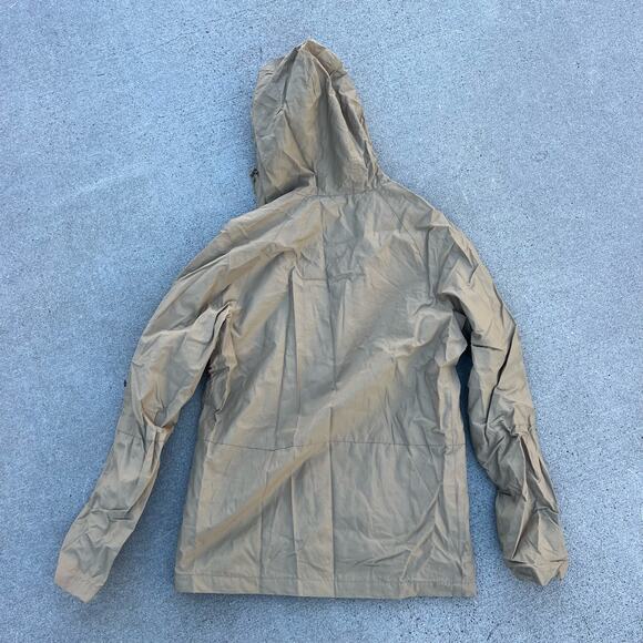 Jack Wills Great Britain Khaki Tan Hooded Jacket SMALL - Picture 8 of 8